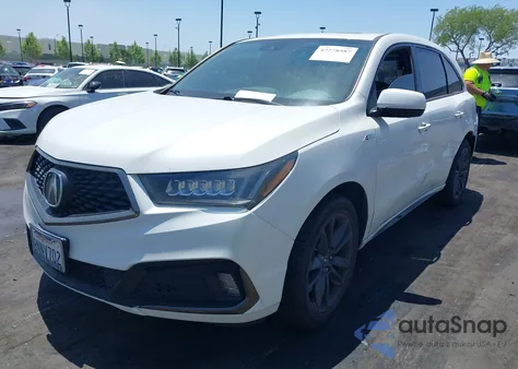 2020 Acura Mdx Technology A-Spec Packages из США, поврежденный, VIN 5J8YD4H05LL012376